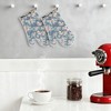 REGALWOVEN Set of 2 floral style with gripping of heat resistant waterproof easy to clean for kitchen baking and cooking Oven Mitts - 3 of 4