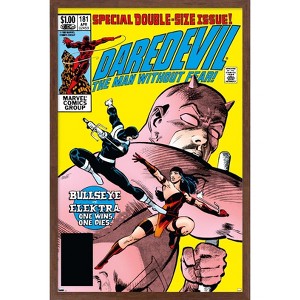 Trends International Marvel Elektra - Daredevil #181 Framed Wall Poster Prints - 1 of 4