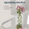 Wall-Mounted Mirror Rectangle Bathroom Vanity Mirrors Framed Mirrors Aluminum Framed Bathroom Mirror - 4 of 4