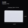 Unique Bargains Waterproof Durable ID Badge Printer Blank Plastic Card 100 Pcs - 3 of 3