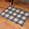 2'x3' ColorStar Prairie Grid Door Mat - Bungalow Flooring - 2 of 4