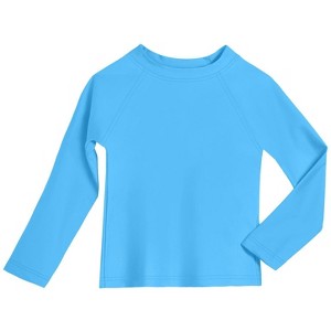 City Threads USA-Made Recycled Nylon Boys UPF 50+ Long Sleeve Rashguard - 1 of 4