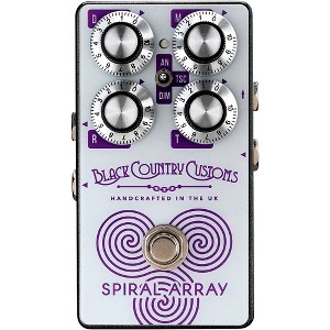 Laney Black Country Customs, Spiral Array Chorus Pedal Black - 1 of 4