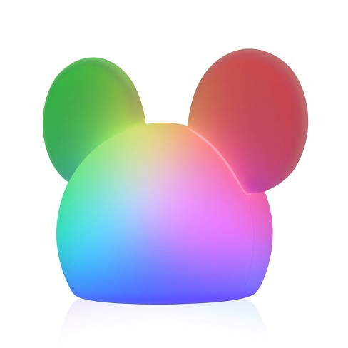 Disney Silicone LED Tabletop Lamp Dimmable LED USB or Battery Powered Mickey Mouse - image 1 of 4