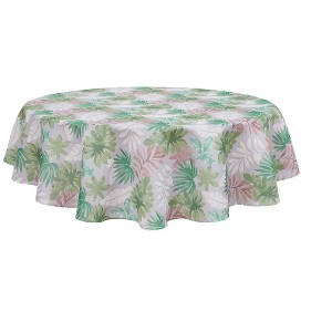 Izod Cove Palm 70" Round Tablecloth - 1 of 3