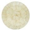 Saro Lifestyle Geometric Design Capiz Table Placemats (Set of 4), Gold - 2 of 4