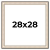 PosterPalooza | Square Contemporary Silver Picture Frame - UV Acrylic, Foam Board Backing, Hanging Hardware - 2 of 4