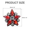 Unique Bargains Sparkling Crystal Star Beaded Patches for Clothing DIY Sewing 6 Pcs - 2 of 4
