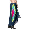 LA LEELA Women's Summer Sarong Bikini Wraps Cover up Skirt Wrap Bathing suit Swimwear Swimsuit Beach Coverup for Women One Size Blue, Tie Dye Design - image 4 of 4