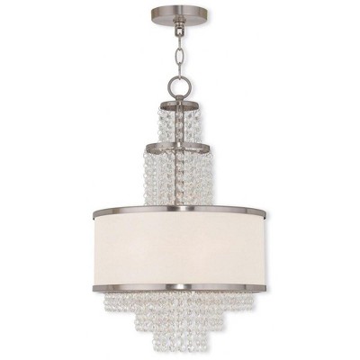 Livex Lighting Prescott 3 - Light Chandelier in  Winter Gold