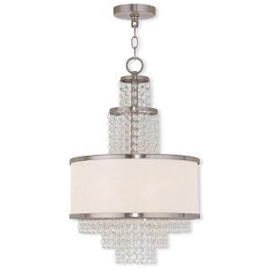 Livex Lighting Prescott 3 - Light Chandelier in  Winter Gold - 1 of 1
