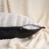 REGALWOVEN Fade-Resistant Chenille Herringbone Modern Decorative Throw Pillow Covers 2 Pcs - 3 of 4