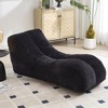 OUTSUPPLY Premium Bean Bag Chair, Gaming & Reading Chair for Living Room, Bedroom, Lightweight, Easy to Move - 3 of 4