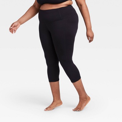 plus size cropped leggings