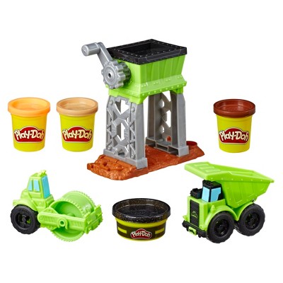 play doh excavator and loader