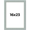 PosterPalooza | Refined Blue Picture Frame - UV Acrylic, Foam Board Backing, Hanging Hardware - 2 of 4