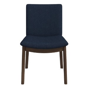 Ashcroft Furniture,Laura Mid-Century Modern Solid Wood Dining Chair (Set of 2) - 1 of 4