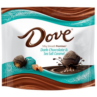 Dove Promises Silky Smooth Dark Chocolate and Sea Salt Caramel - 7.6oz