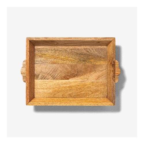 11" x 16" Carved Wood Tray - Hearth & Hand™ with Magnolia