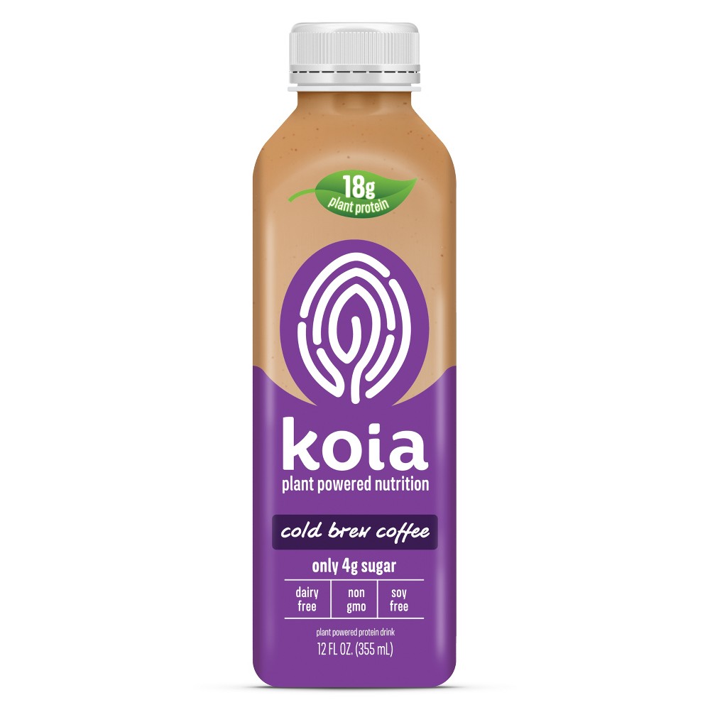 Koia Cold Brew Coffee Plant Powered Nutrition Drink - 12oz