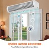 VEVOR 48" Commercial Indoor Air Curtain Super Power 2 Speeds 1650CFM, Wall Mounted Air Curtains for Doors, Indoor Over Door Fan, White - 3 of 4