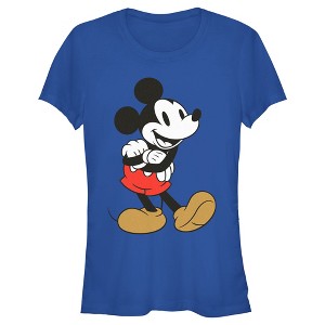 Junior's Women Mickey & Friends Retro Pose T-Shirt - 1 of 4