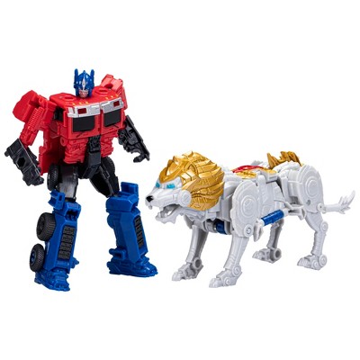 Transforner Beast Combiners 2-Pack Optimus Prime & Lionblade Toys Figures