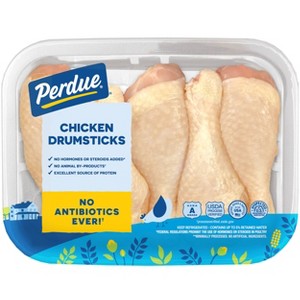Perdue Antibiotic Free Chicken Drumsticks - 1.6-2.2 lbs - price per lb - 1 of 4