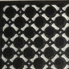 HomeRoots 18" X 47" Black Rubber Outdoor Door Mat - 4 of 4