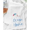 C&F Home Ocean Is My Home Embroidered Cotton Flour Sack Kitchen Towel - 2 of 3