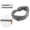 Unique Bargains Cotton Sweatbands Stretchy Moisture Wicking Headband for Fitness Sports Yoga 1 PCS - 3 of 4