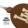 Lehigh University Primary Logo Wood Christmas Tree Holiday Ornament - 3 of 4