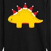Boys' - Instant Message - Christmas Dino Long Sleeve Graphic T-Shirt - 2 of 4