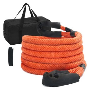 VEVOR 7/8" x 20' Kinetic Recovery Tow Rope 30,580 lbs, Heavy-Duty Off Road Snatch Strap, Extreme Duty 30% Elasticity Energy Snatch Strap - 1 of 4