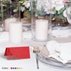 Unique Bargains Hollow Design Foldable Wedding Table Name Place Cards 50 Pcs - 4 of 4