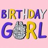Girl's Star Wars Millennium Falcon Birthday Girl T-Shirt - 2 of 4