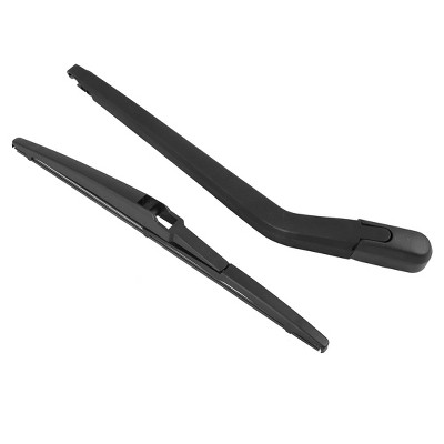 X-Autohaux Plastic Metal Rubber for Toyota Kluger 2001-2006 Windshield Wipers 12" Black