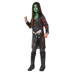 Halloween Girls Guardians of the Galaxy Gamora Deluxe Costume Small, Girl