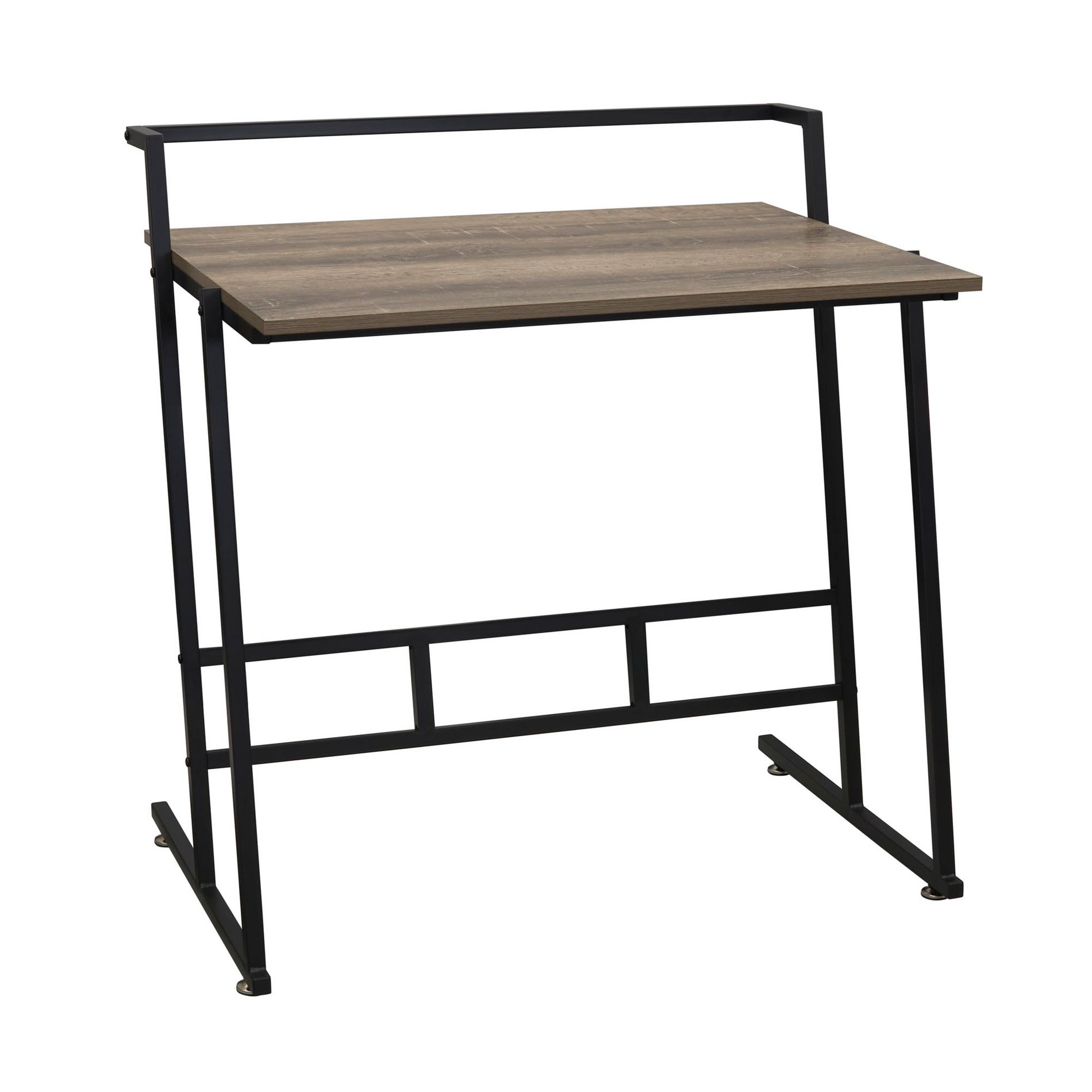 Household Essentials Jamestown Small Office Desk Ashwood