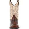 Men's Durango Westward Chocolate Bone Western Boot - 3 of 4