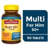 Nature Made Multivitamin For Him 50+ Tablets - 90ct - image 3 of 4