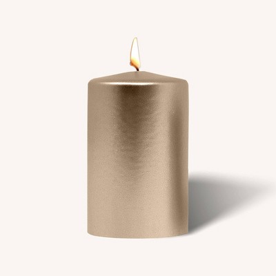 Hyoola - Metallic Pillar Candles