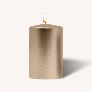 Hyoola - Metallic Pillar Candles - 1 of 1