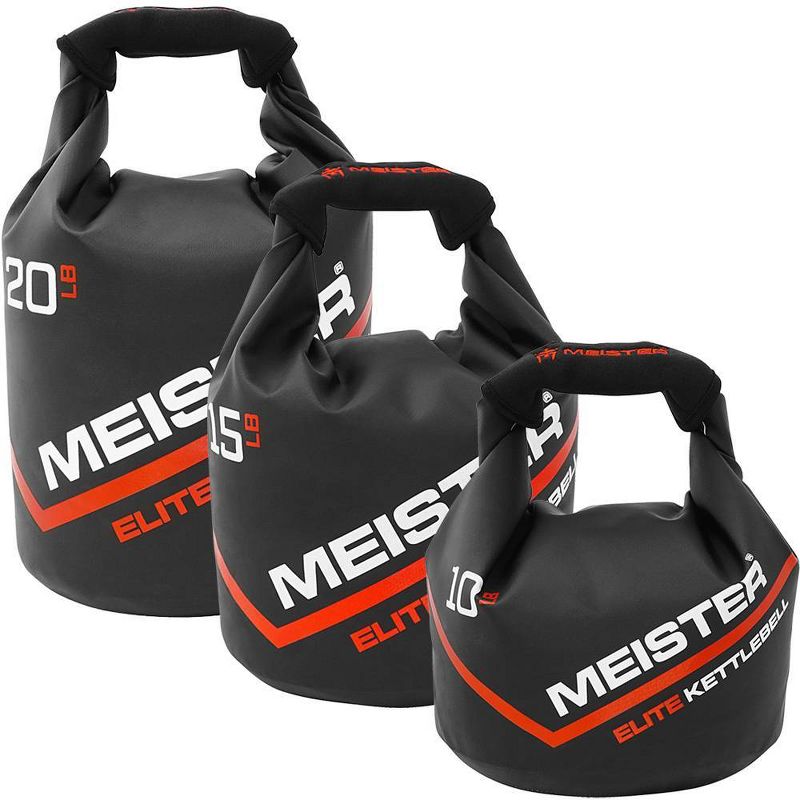 Meister Elite Fitness Sandbag with removable Kettlebells - 50lbs, 6 of 9