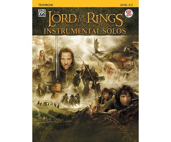 Alfred The Lord of the Rings Instrumental Solos Trom (Book & CD)