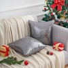 Unique Bargains Home Decor Sequin Square Glitter Decorative Personalized  Throw Pillow Covers 2 Pcs - 2 of 4