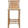 vidaXL Counter Stools Set of 2 Bamboo Standard Durable Bar Stool - 4 of 4