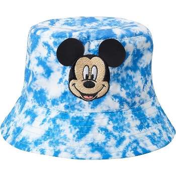 Disney Boy's Tie Dye Mickey Mouse Bucket Hat- Toddler Sun Hat Ages 2-4