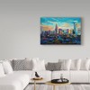 Trademark Fine Art -Jace D. Mctier 'The Queen City Charlotte North Carolina' Canvas Art - 3 of 3