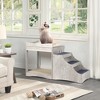 unipaws Pet Bunk Bed with Removable Step for Dogs and Cats - 2 of 4